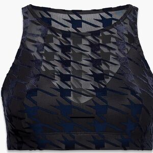 Savage X Fenty: RISQUE TAKER HOUNDSTOOTH MEDIUM-IMPACT SPORTS BRA